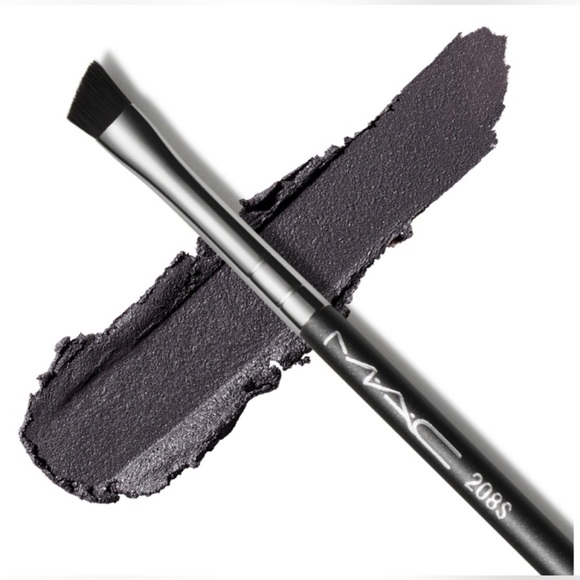 Mac Cosmetics 208S Small Angled Brow Brush Brand New Authentic - Picture 5 of 10